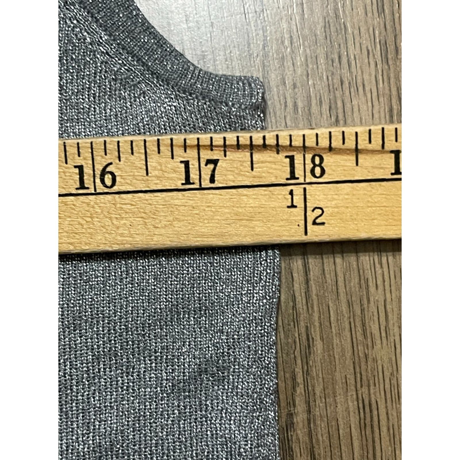 Coldwater Creek Coldwater Creek Tank Top Women's Large Gray Sleeveless Round Neck Basic Casual Size L / US 10 / IT 46 - 5 Thumbnail