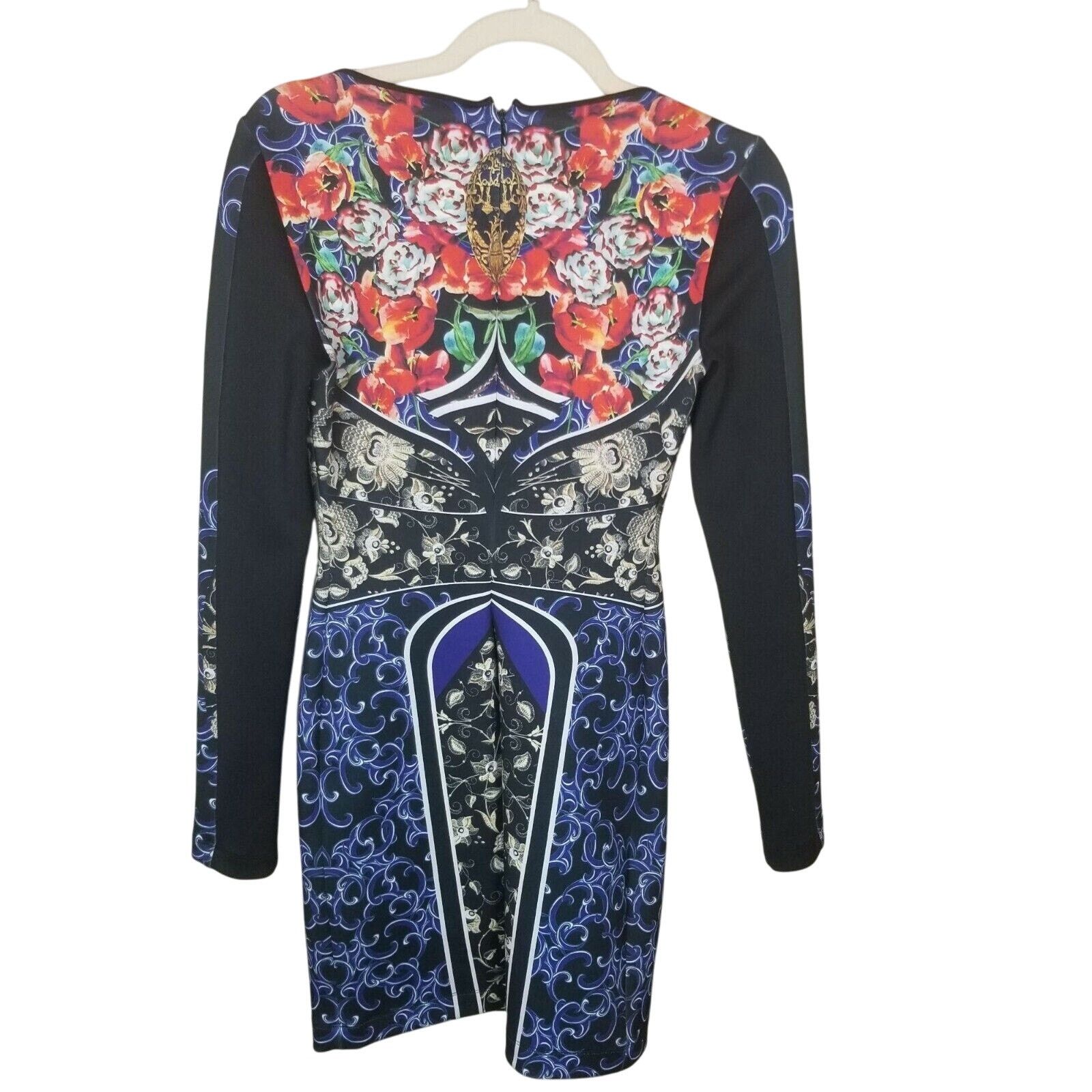 Clover Canyon Clover Canyon Dress Royal Egg Art To Wear Mini Dress Artsy S Size S / US 4 / IT 40 - 8 Thumbnail