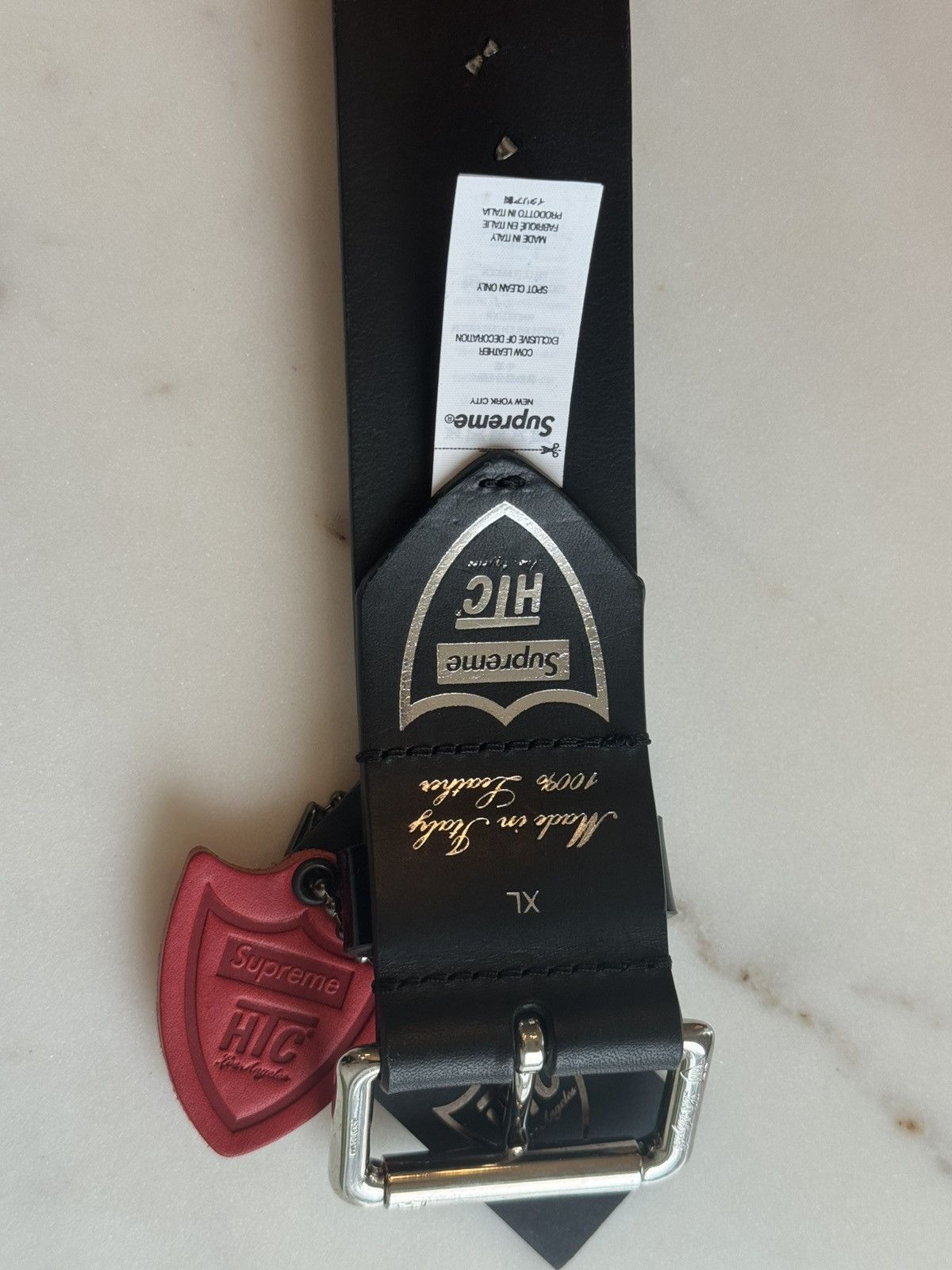 Supreme Supreme X Hollywood Trading Company Studded Belt Black XL Size ONE SIZE - 6 Thumbnail