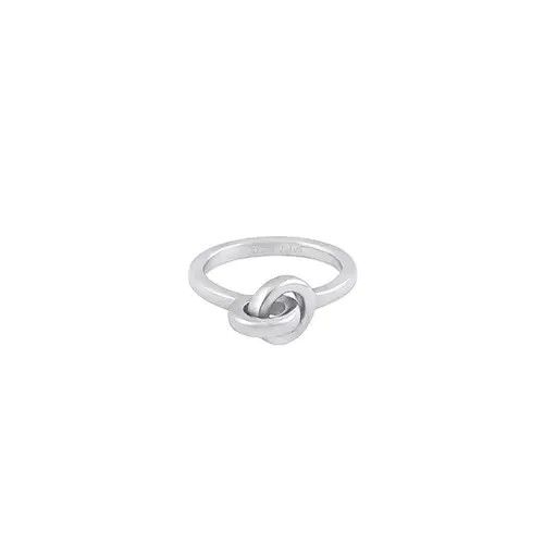 Jewelry Silver Knot Ring Size ONE SIZE - 5 Thumbnail