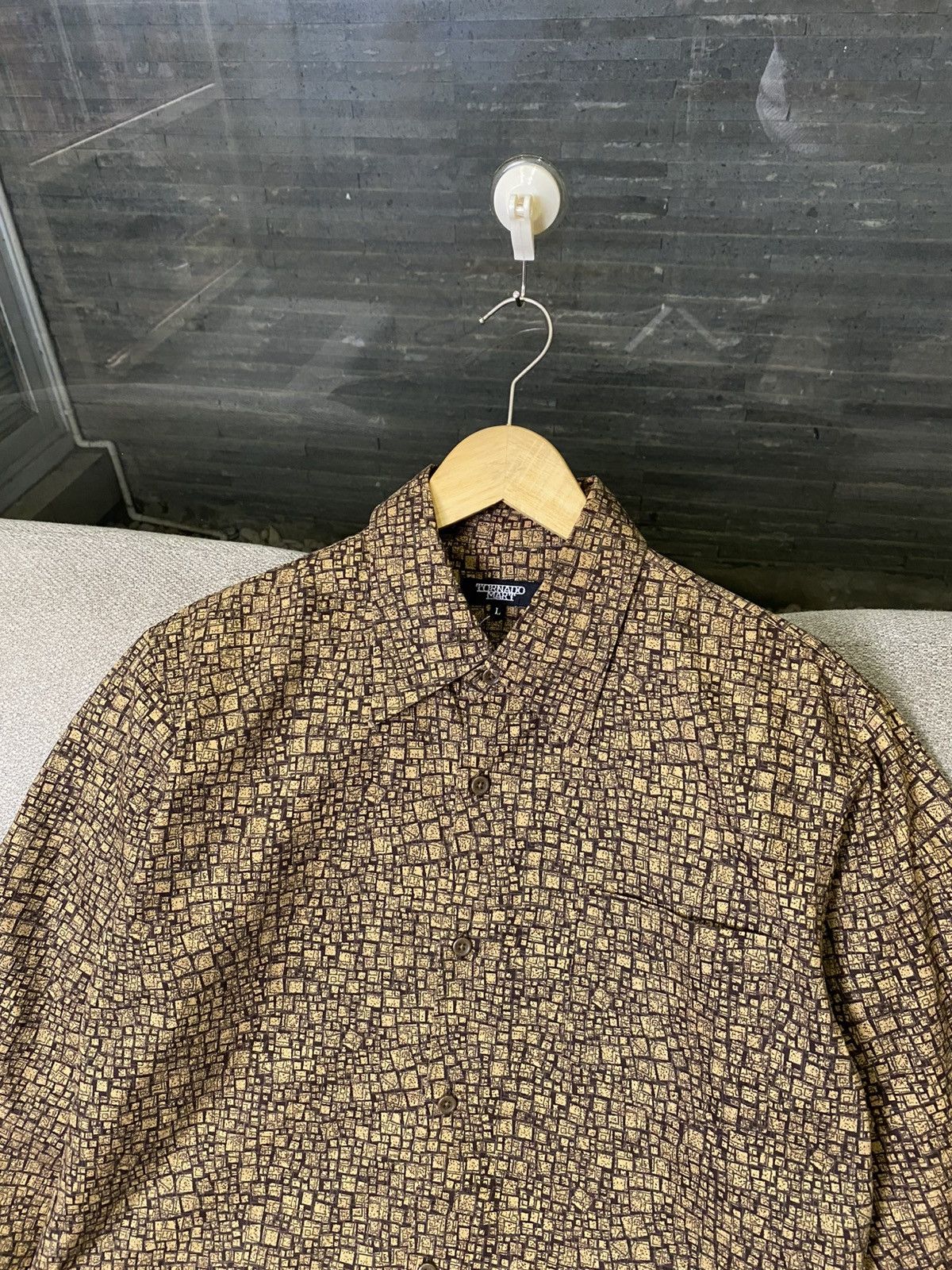 Tornado Mart pattern shirt tornado mart rare abstract Size US M / EU 48-50 / 2 - 2 Thumbnail