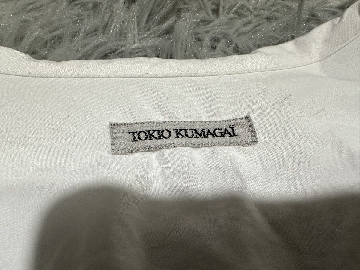 Tokio Kumagai 🔥Vintage Tokio Kumagai White Shirt Button Ups Size US XL / EU 56 / 4 - 7 Thumbnail