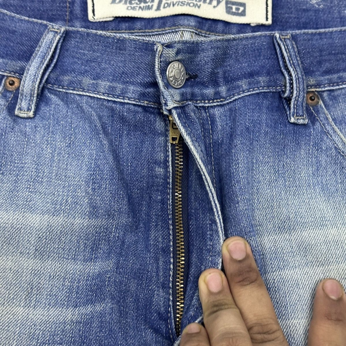 Diesel Flare 🔥Diesel Industry Denim Size US 33 - 7 Thumbnail