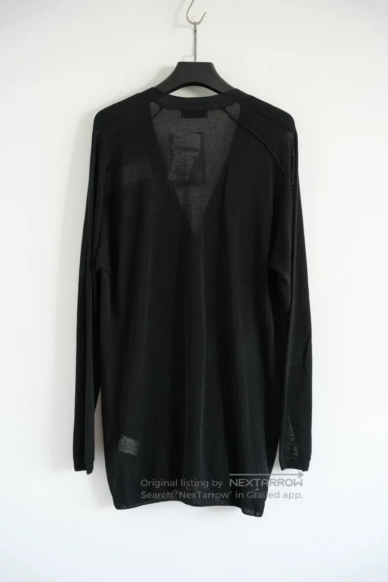 Yohji Yamamoto Yohji Yamamoto 24-piece lace-paneled knit cardigan sweater Size US L / EU 52-54 / 3 - 2 Thumbnail