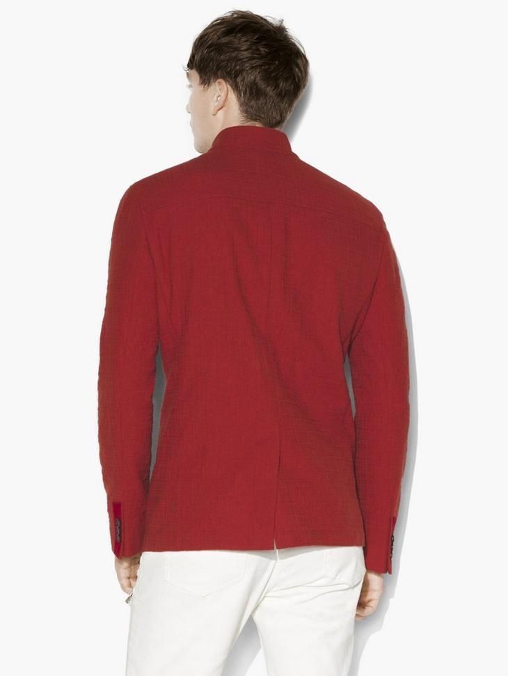 John Varvatos Multibutton scarlet jacket EU 52 USA 42 Size US L / EU 52-54 / 3 - 2 Thumbnail