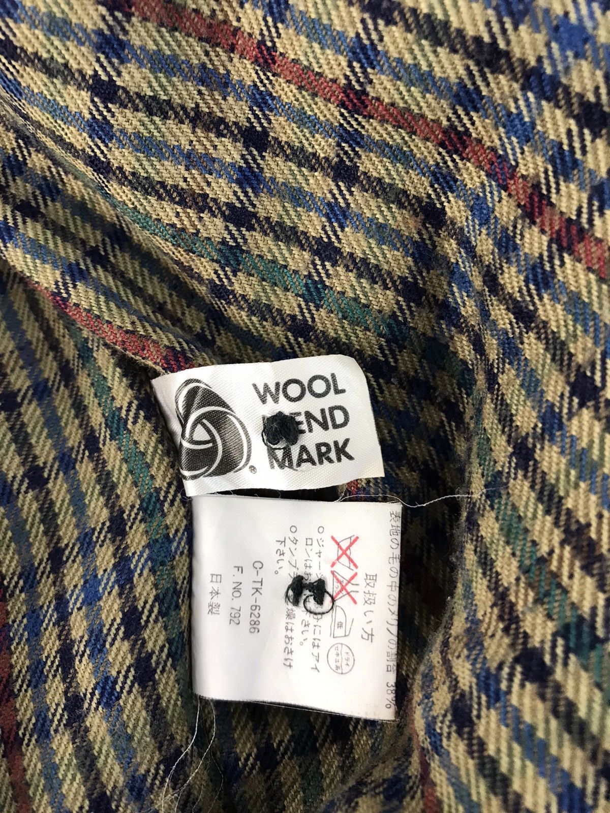Japanese Brand Vintage Gulk Homme Bomber Jacket Wool Double Pocket Style Size US L / EU 52-54 / 3 - 12 Thumbnail