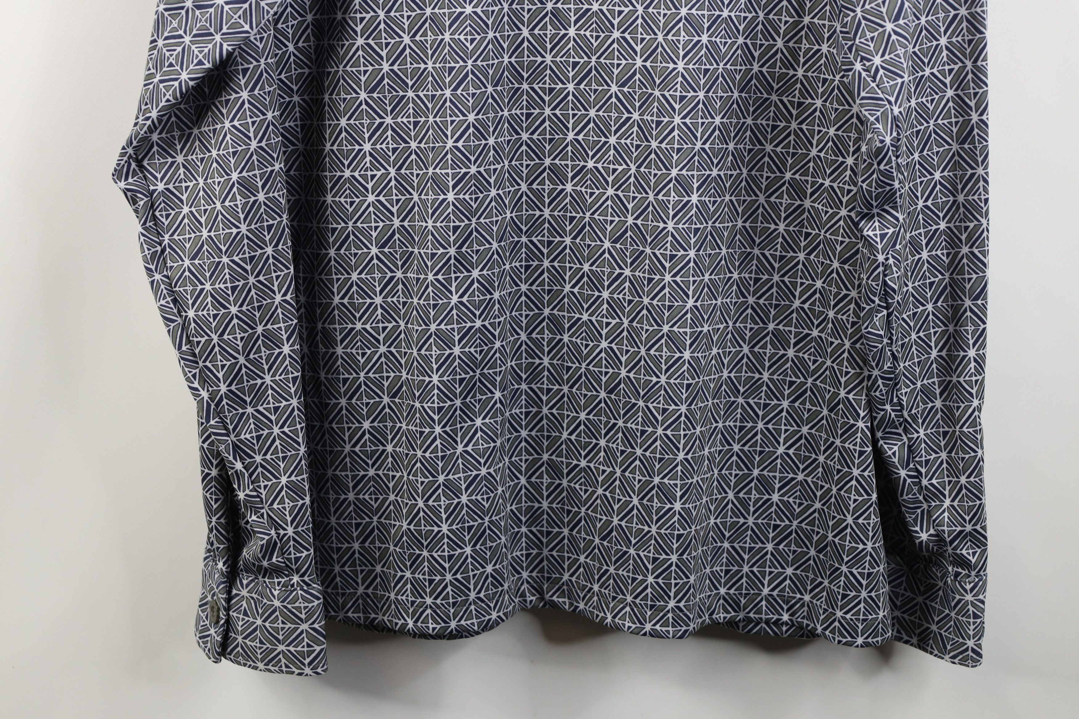 Vintage Vintage 70s Streetwear Dagger Collar Knit Button Shirt USA Size US L / EU 52-54 / 3 - 12 Thumbnail
