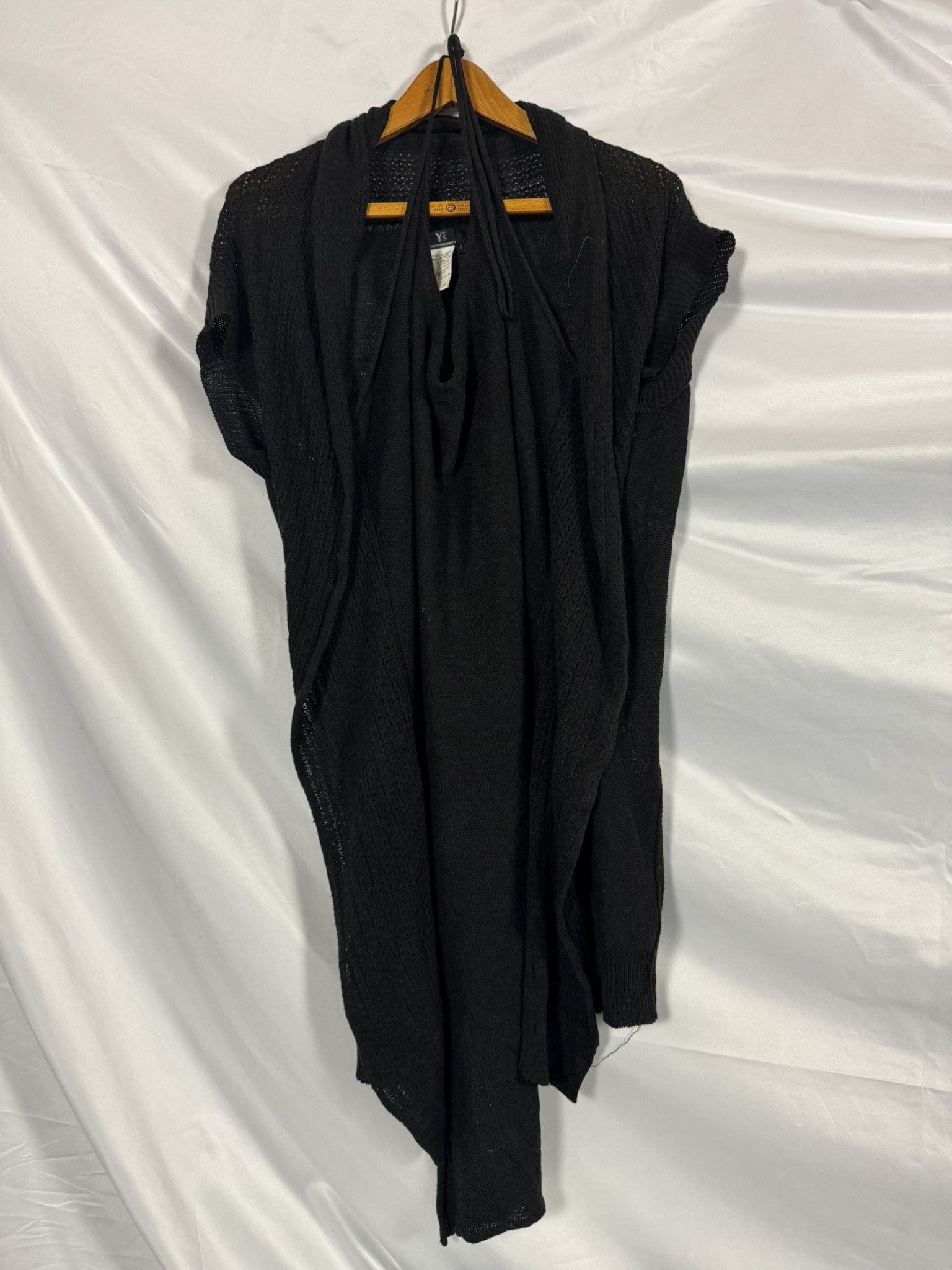 Yohji Yamamoto Y-3 Yohji Yamamoto x Adidas Asymmetric Cardigan - Size S/P - Size ONE SIZE - 10 Thumbnail