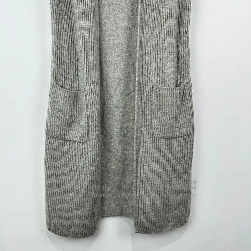 Max Mara MaxMara Gray Wool Long Cardigan for Women . Size M / US 6-8 / IT 42-44 - 4 Thumbnail