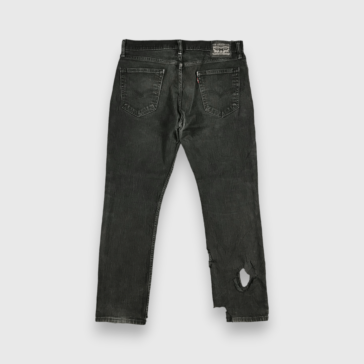 Levi's Vintage Distress Levis 511 Jeans-J1491 Size US 36 / EU 52 - 2 Thumbnail