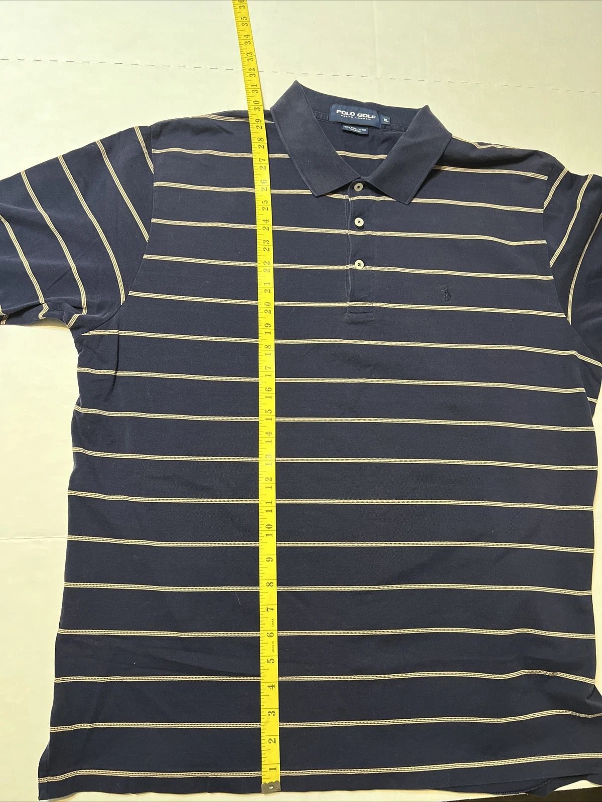 Polo Ralph Lauren Vintage Ralph Lauren Polo Golf Shirt 100% Pima Cotton Size US XL / EU 56 / 4 - 5 Thumbnail