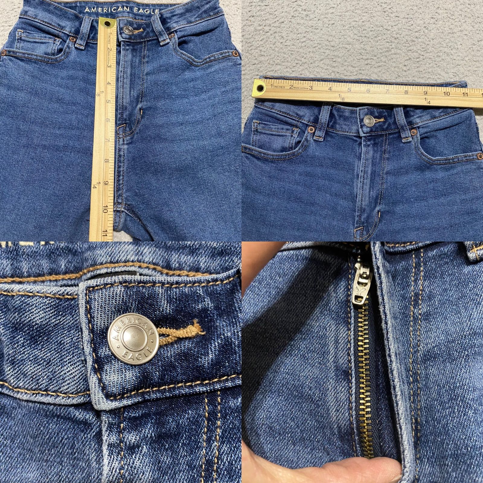American Eagle Outfitters VINTAGE not applicable Size 24" / US 00 / IT 34 - 8 Thumbnail
