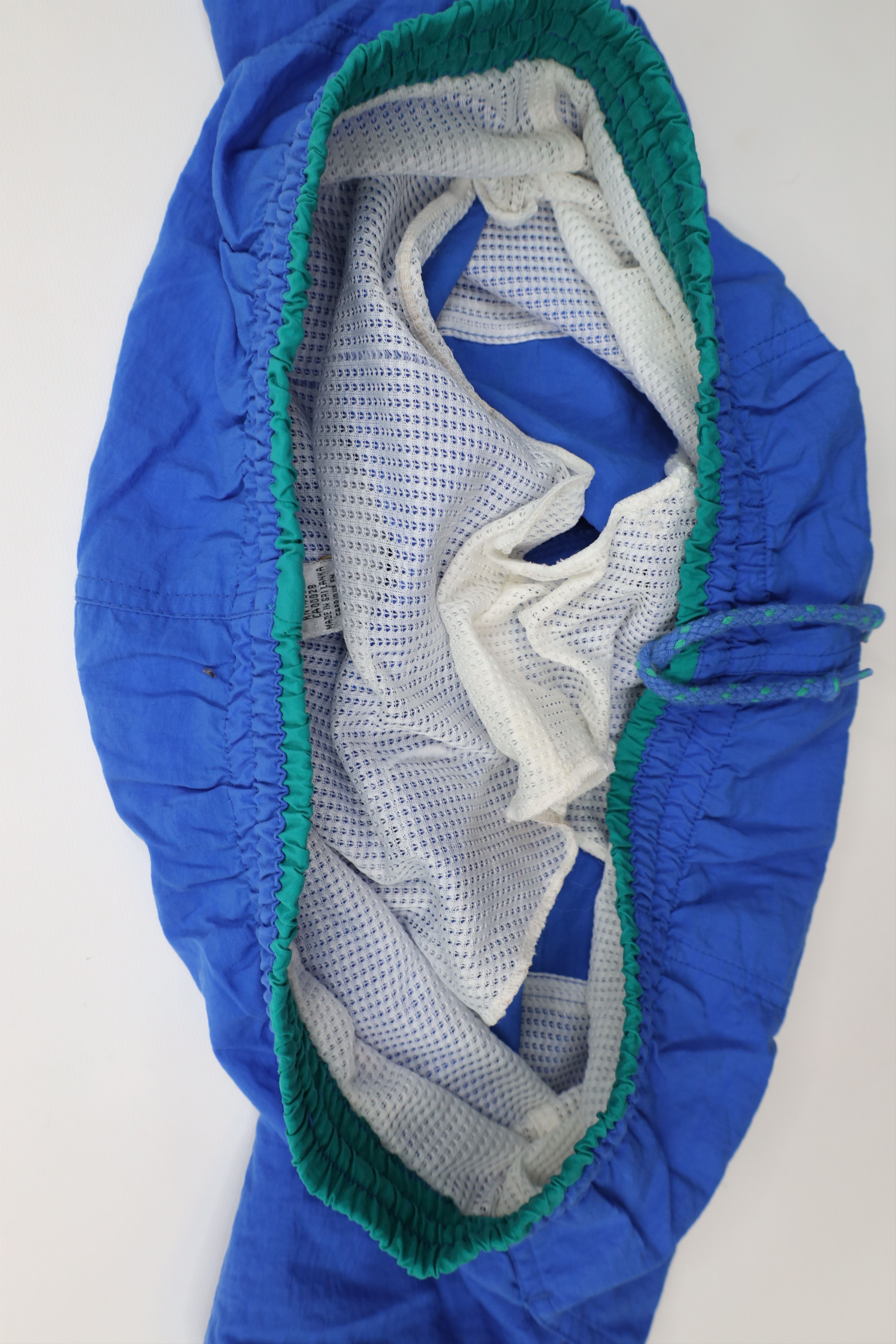 Vintage Vintage 90s Streetwear Lined Above Knee Shorts Swim Trunks Size US 32 / EU 48 - 8 Thumbnail