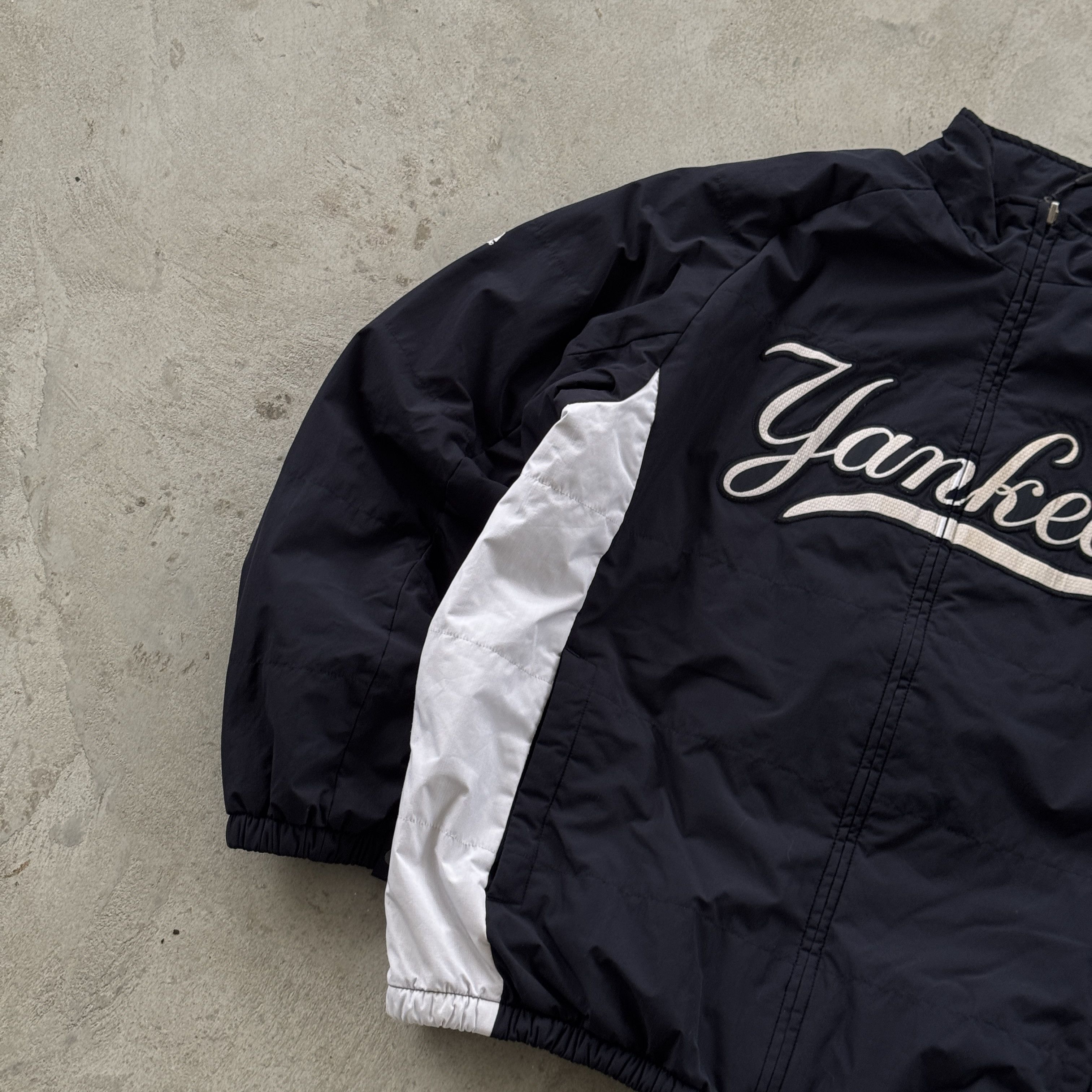New York Yankees Vintage 90s New York Yankees Heavy Jacket Size US XL / EU 56 / 4 - 3 Thumbnail