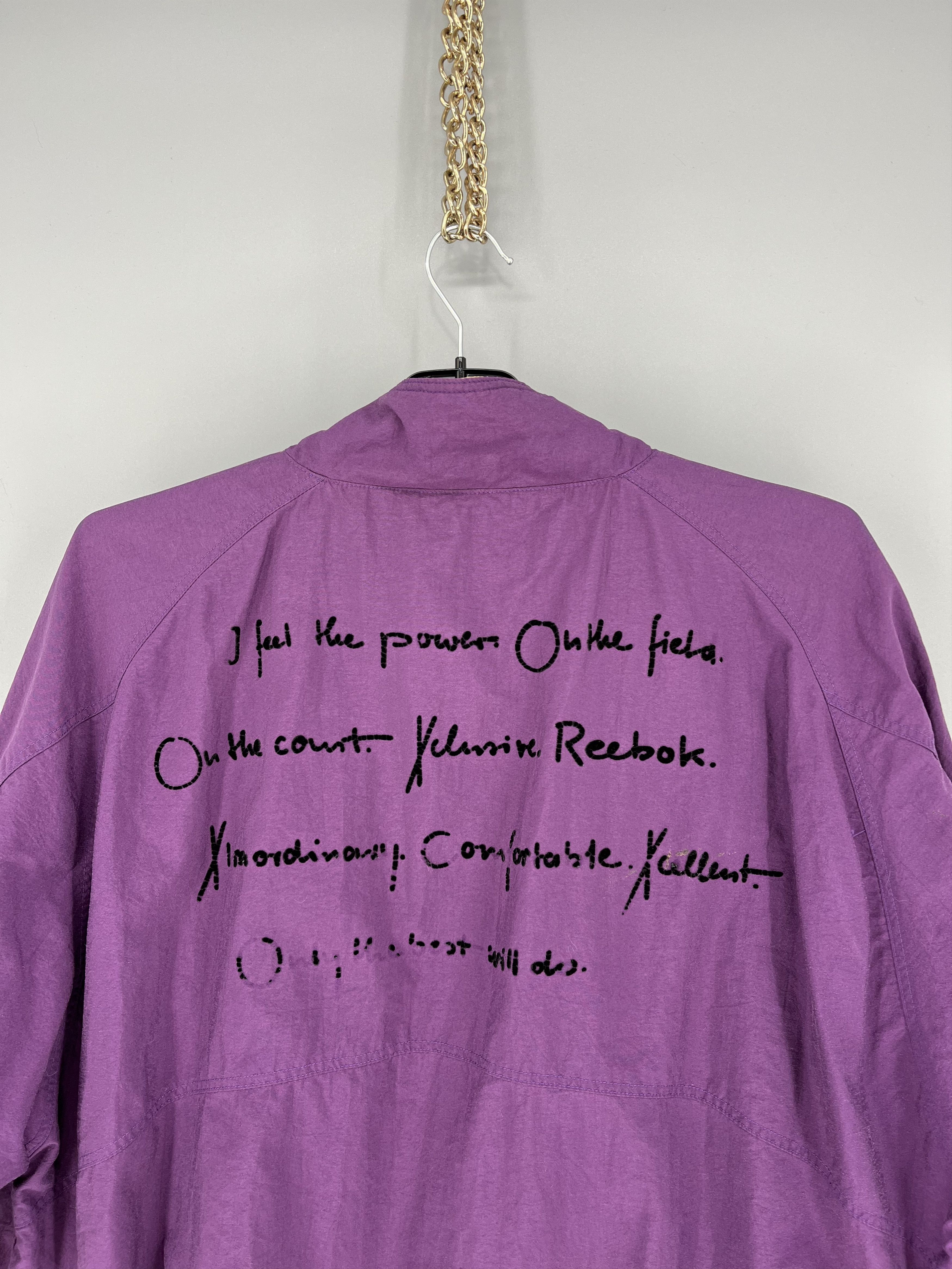 Reebok Rare Vintage 90s Reebok Exclusive Get Feeling Jacket Size US XL / EU 56 / 4 - 11 Thumbnail