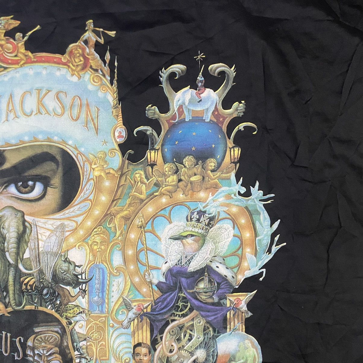 Michael Jackson Rare Banner Michael Jackson Dangerous Wallart Poster tapetry Size ONE SIZE - 7 Thumbnail