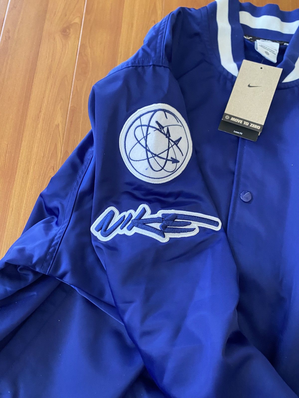 Futura × Nike RARE Nike Futura Korea Bomber Jacket Size US XL / EU 56 / 4 - 5 Thumbnail