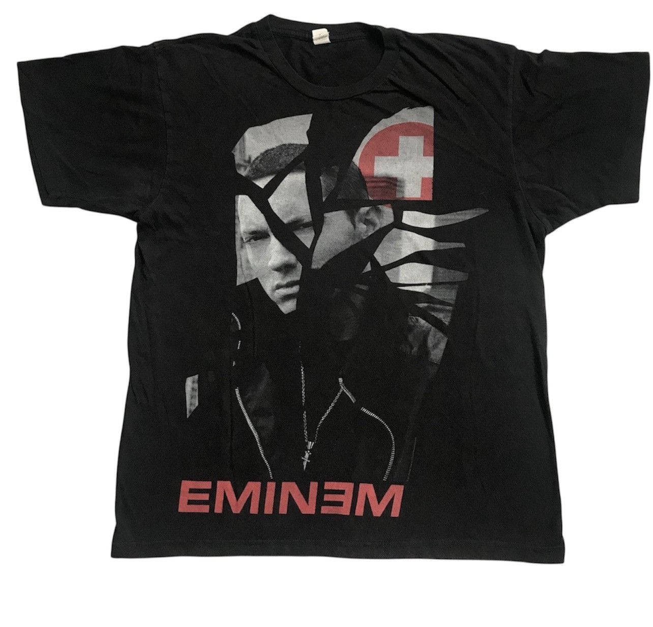 Rap Tees Vintage Y2K Eminem Recovery Tour Promo Tee graphic Size US M / EU 48-50 / 2 - 1 Thumbnail