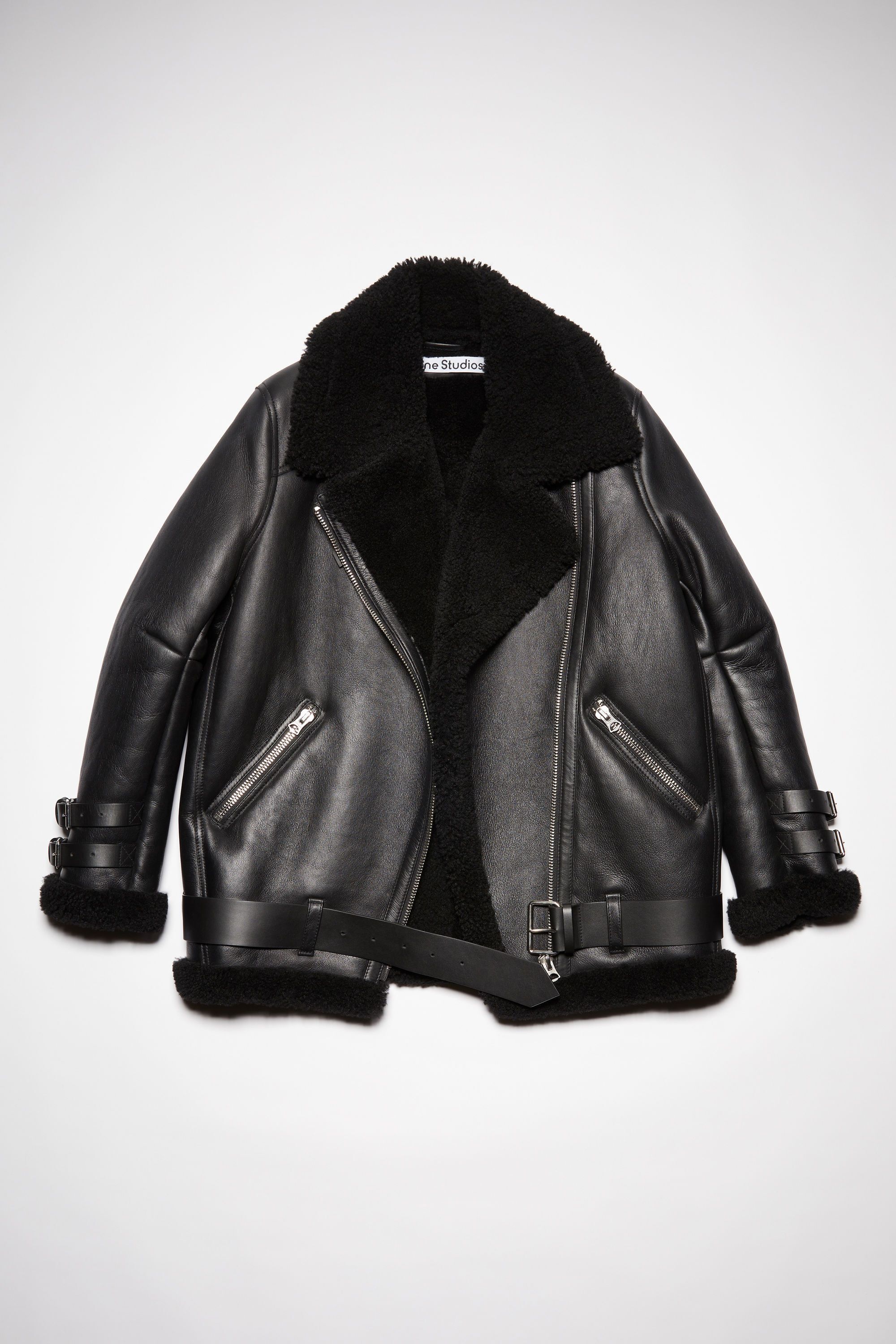 Acne Studios Acne studios shearling leather jacket Size S / US 4 / IT 40 - 1 Thumbnail