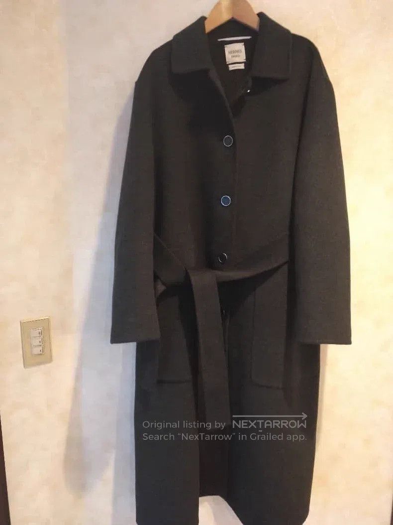 Hermes Hermes Pure Cashmere Overcoat Size XS / US 0-2 / IT 36-38 - 1 Thumbnail