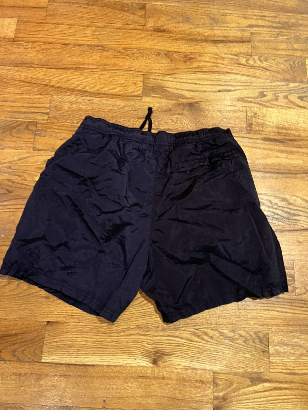 Stone Island Eggplant Purple Stone Island Logo Swim Trunks Size US 36 / EU 52 - 2 Thumbnail