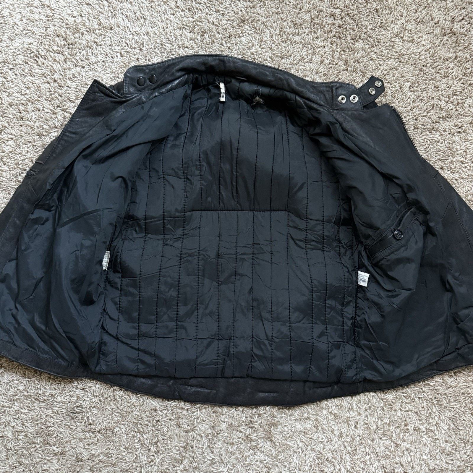 Harley Davidson × Hein Gericke × Vintage Harley Davidson Hein Gericke Black Leather Motorcycle Jacket Size US M / EU 48-50 / 2 - 11 Thumbnail
