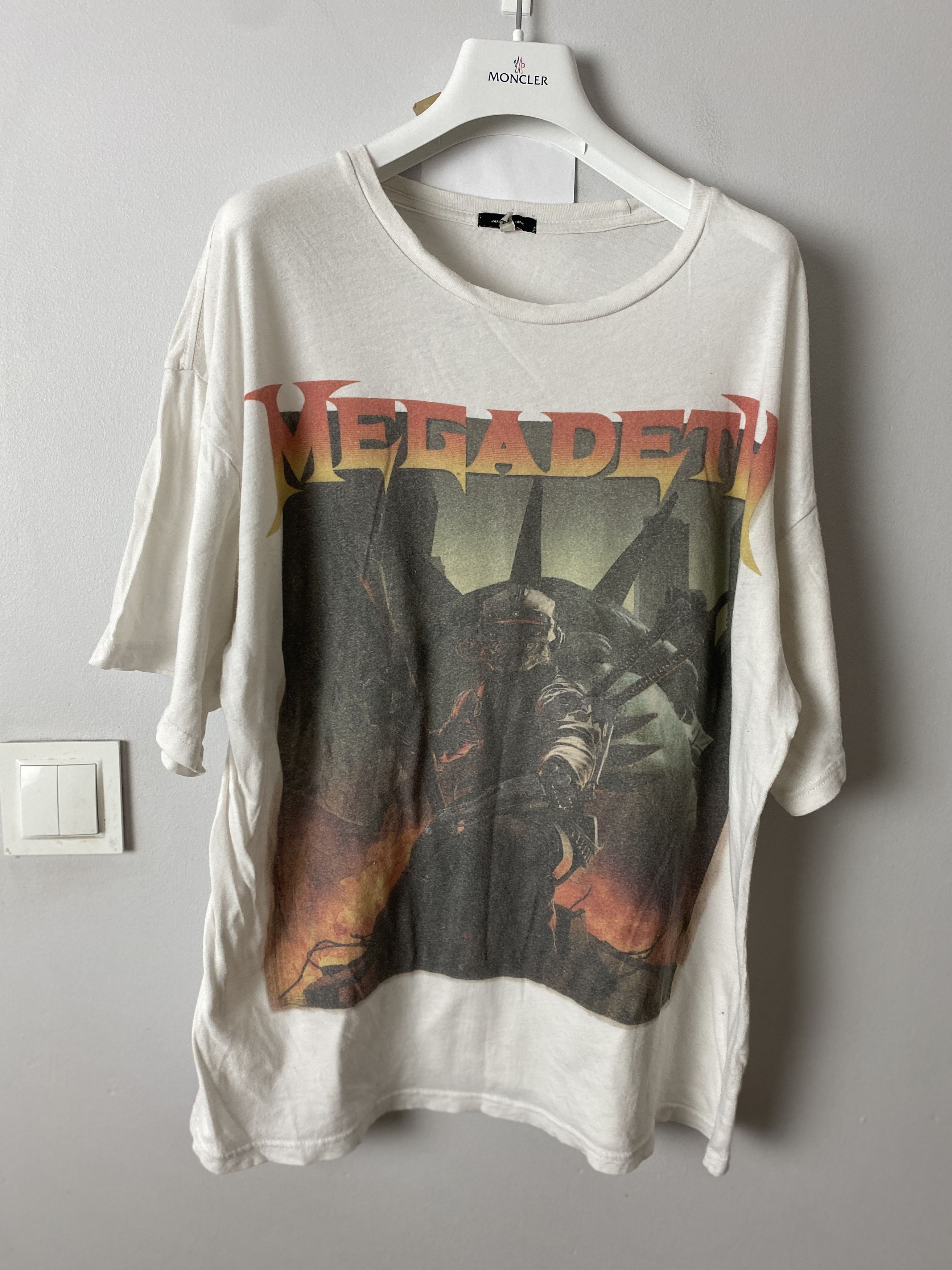 Japanese Brand × Megadeth Megadeth Japanese Fabric printed t-shirt tee Size US XS / EU 42 / 0 - 1 Thumbnail