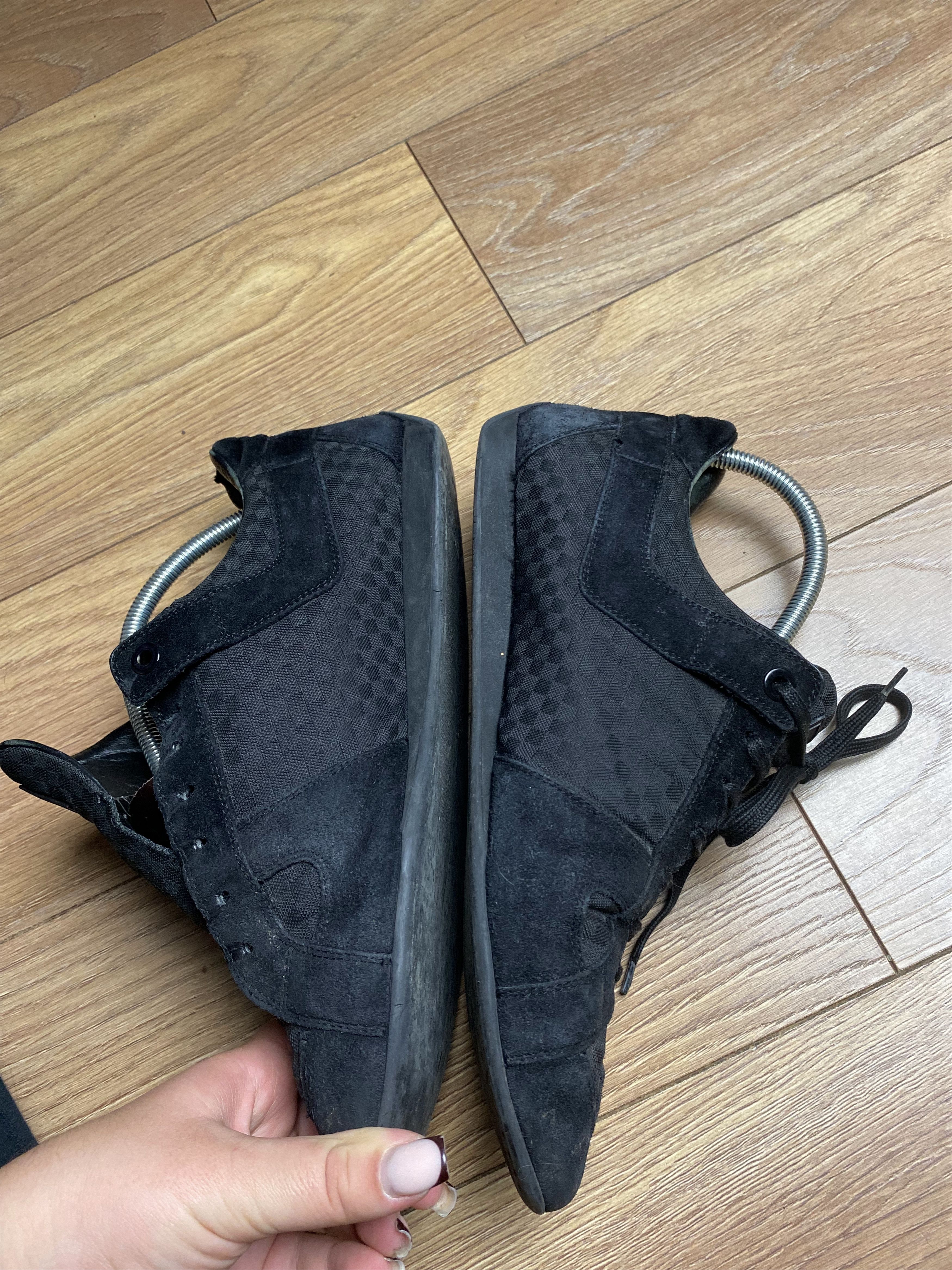 Louis Vuitton Louis Vuitton vintage checkered big logo sneakers Size US 7.5 / EU 40-41 - 6 Thumbnail