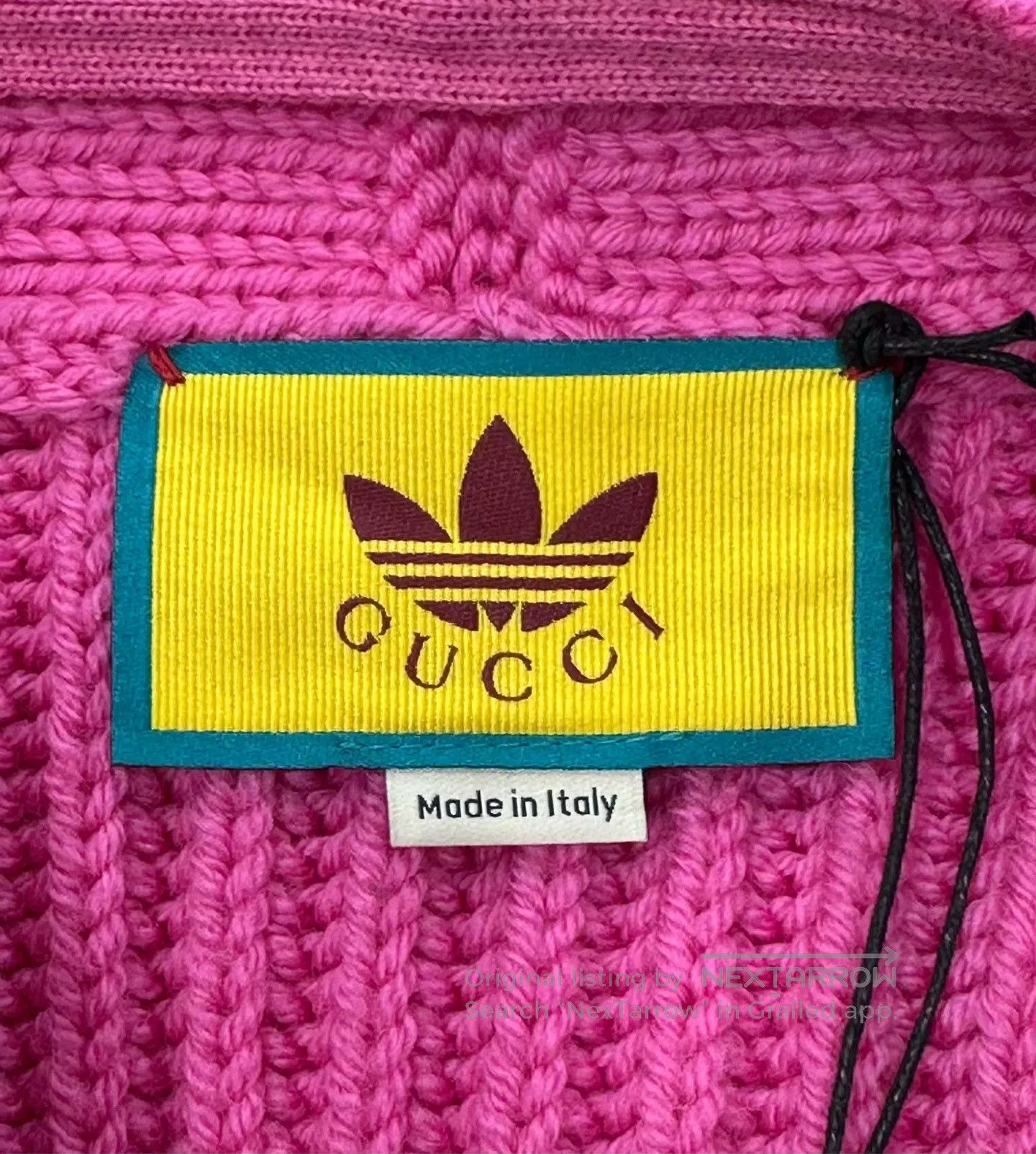 Gucci Guicci Color-block Logo Letter Embroidered V-neck Knit Zip Size US S / EU 44-46 / 1 - 3 Thumbnail