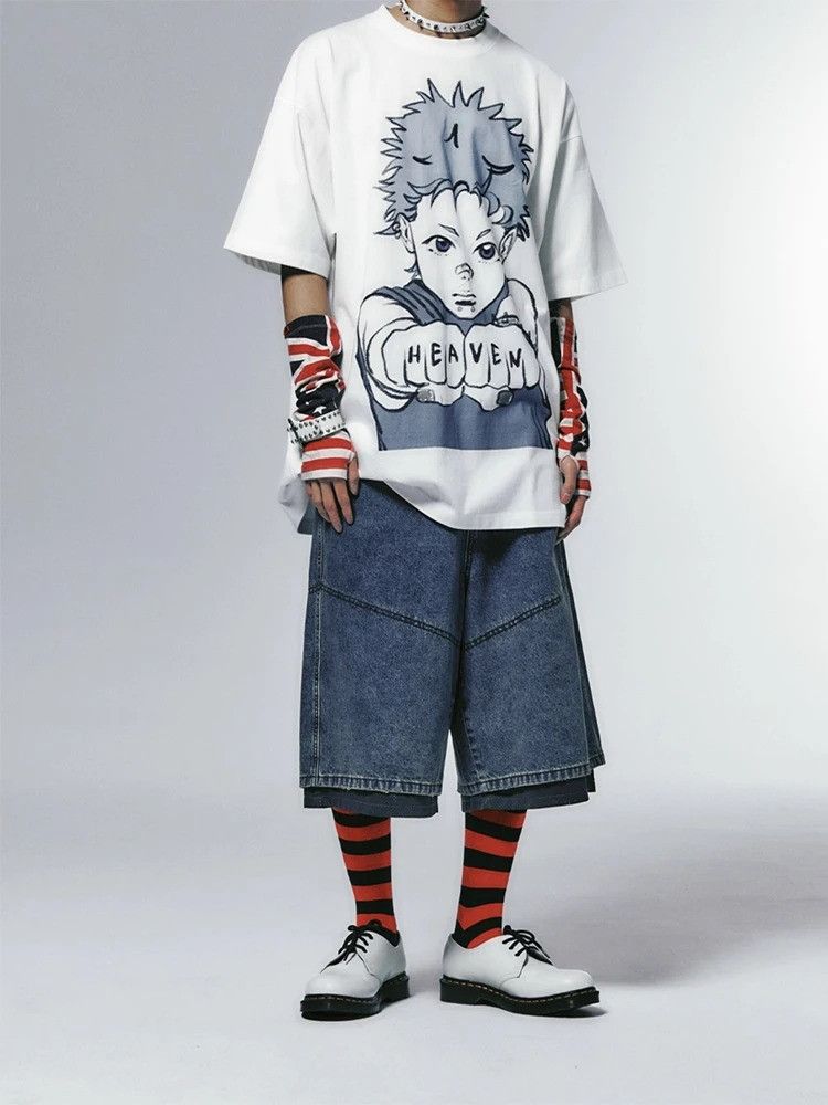 Other Aesthetic Y2k Anime T-Shirt Size US XL / EU 56 / 4 - 3 Thumbnail