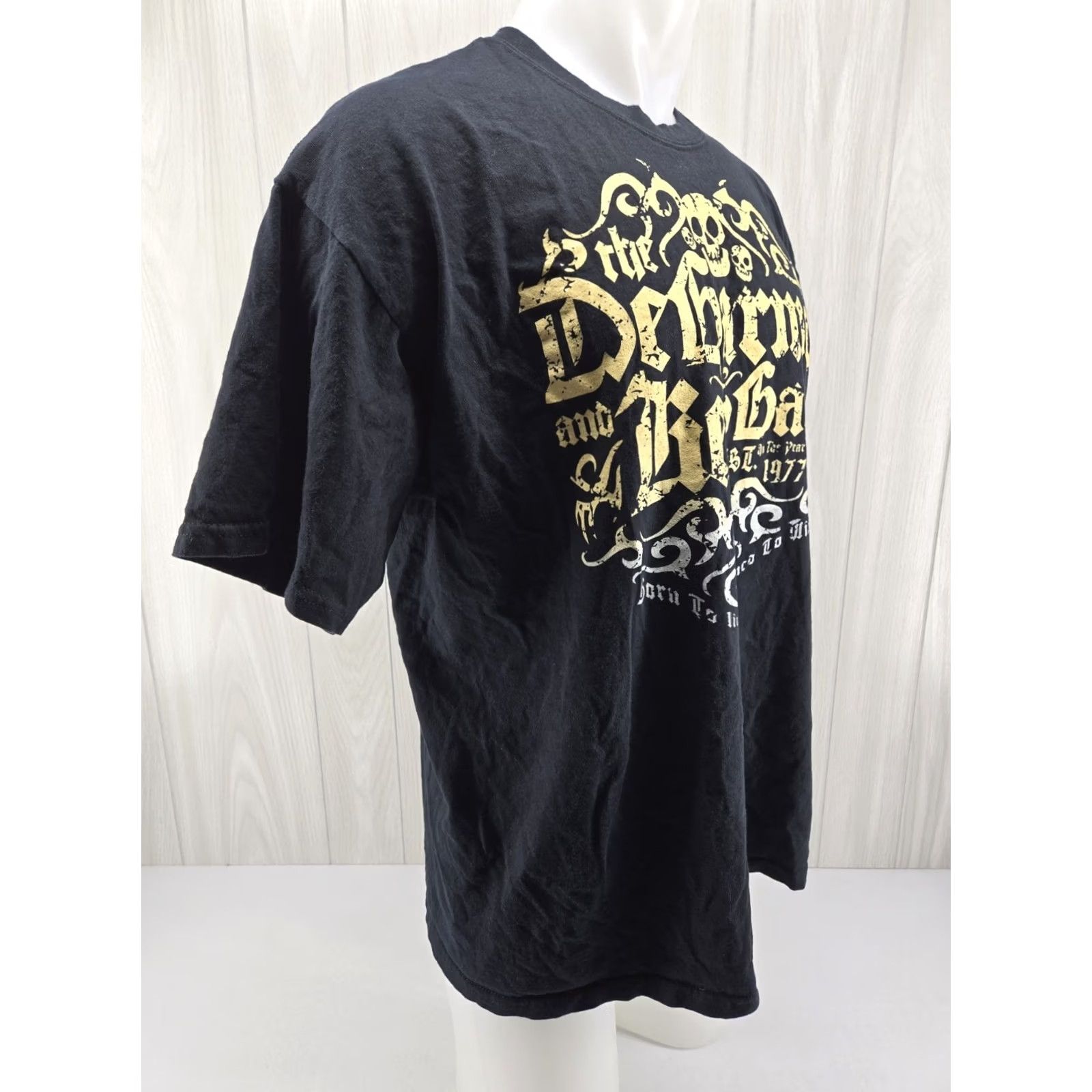 Gildan VINTAGE The Debarmo and Key Band Men's XL Black T-Shirt Short Sleeve Size US XL / EU 56 / 4 - 6 Thumbnail