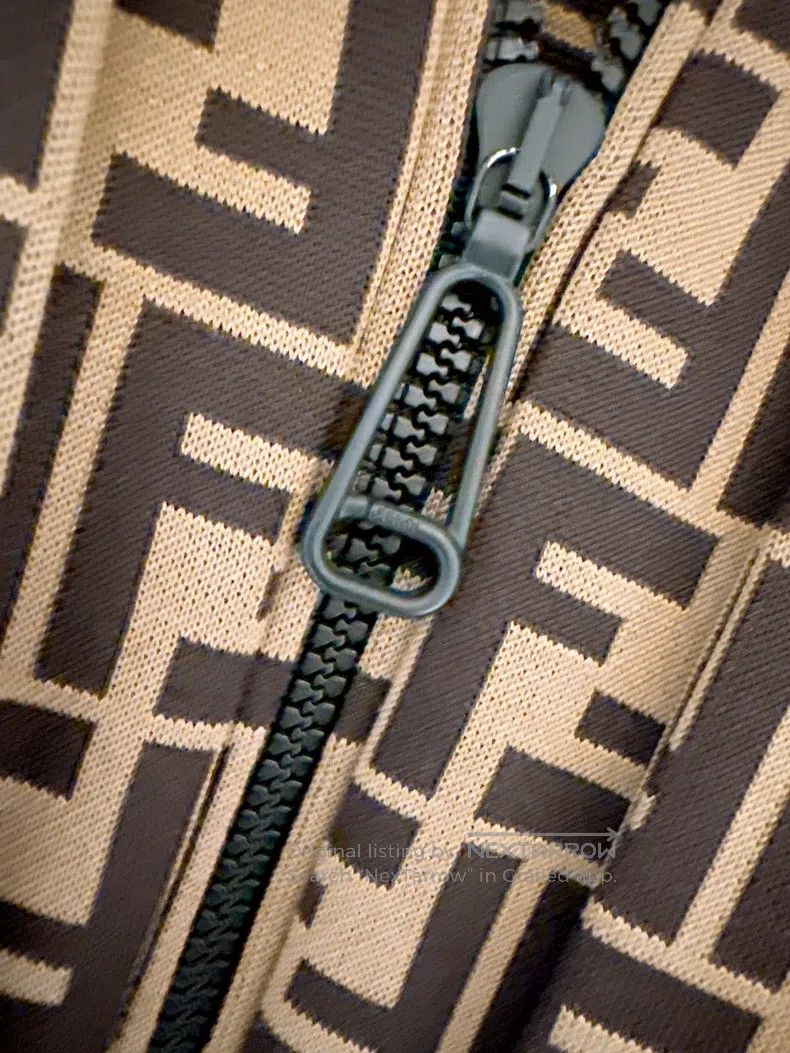 Other Fendi Monogram Logo Short Jacket 38 Size FF Monogram Print Size XXS / US 00 / IT 34 - 5 Thumbnail