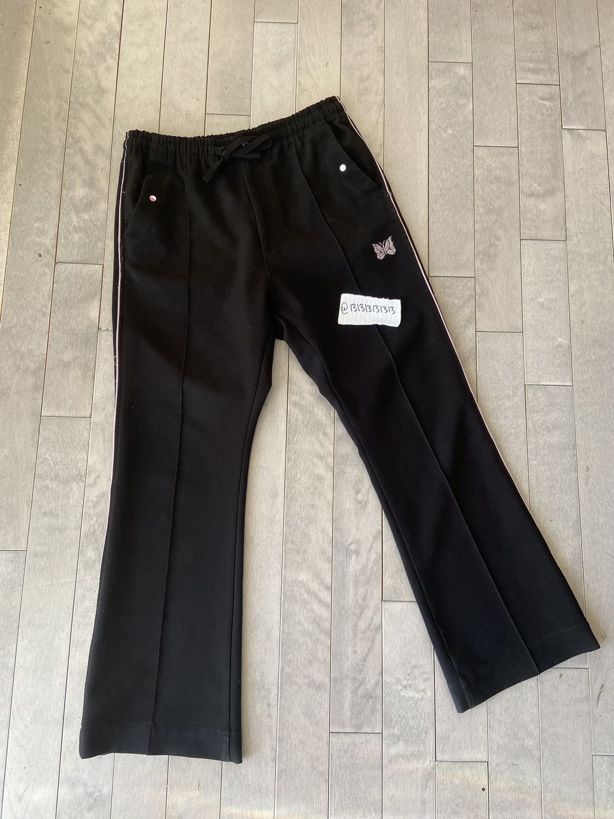 image of Needles Track Pants in Black, Men's (Size 31)