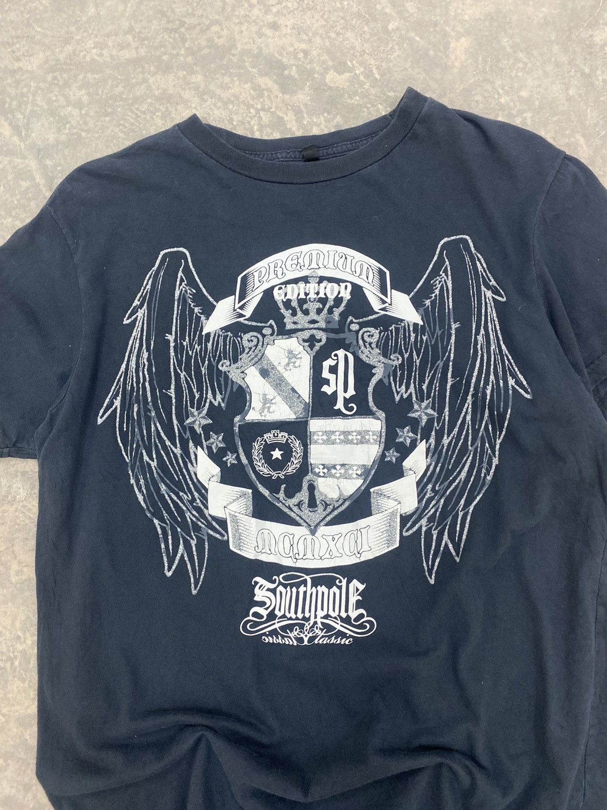 Hysteric Glamour SOUTH POLE Y2K UNIVERSITY TSHIRT PUNK LGB GRUNGE Size US M / EU 48-50 / 2 - 3 Thumbnail