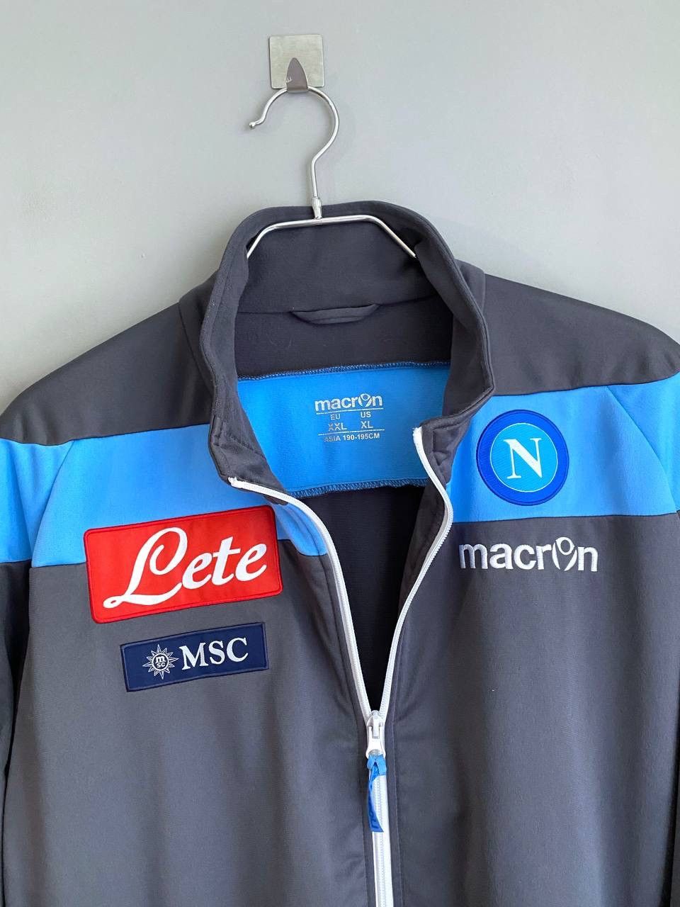 Macron Macron SSC Napoli 2012/2013 Soccer Track Jacket, Size XXL Size US XXL / EU 58 / 5 - 9 Thumbnail