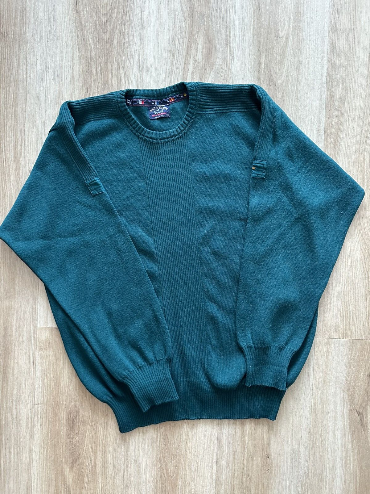 Paul & Shark 90’s Paul & Shark green vintage sweater wool jumper yachting Size US XL / EU 56 / 4 - 8 Thumbnail
