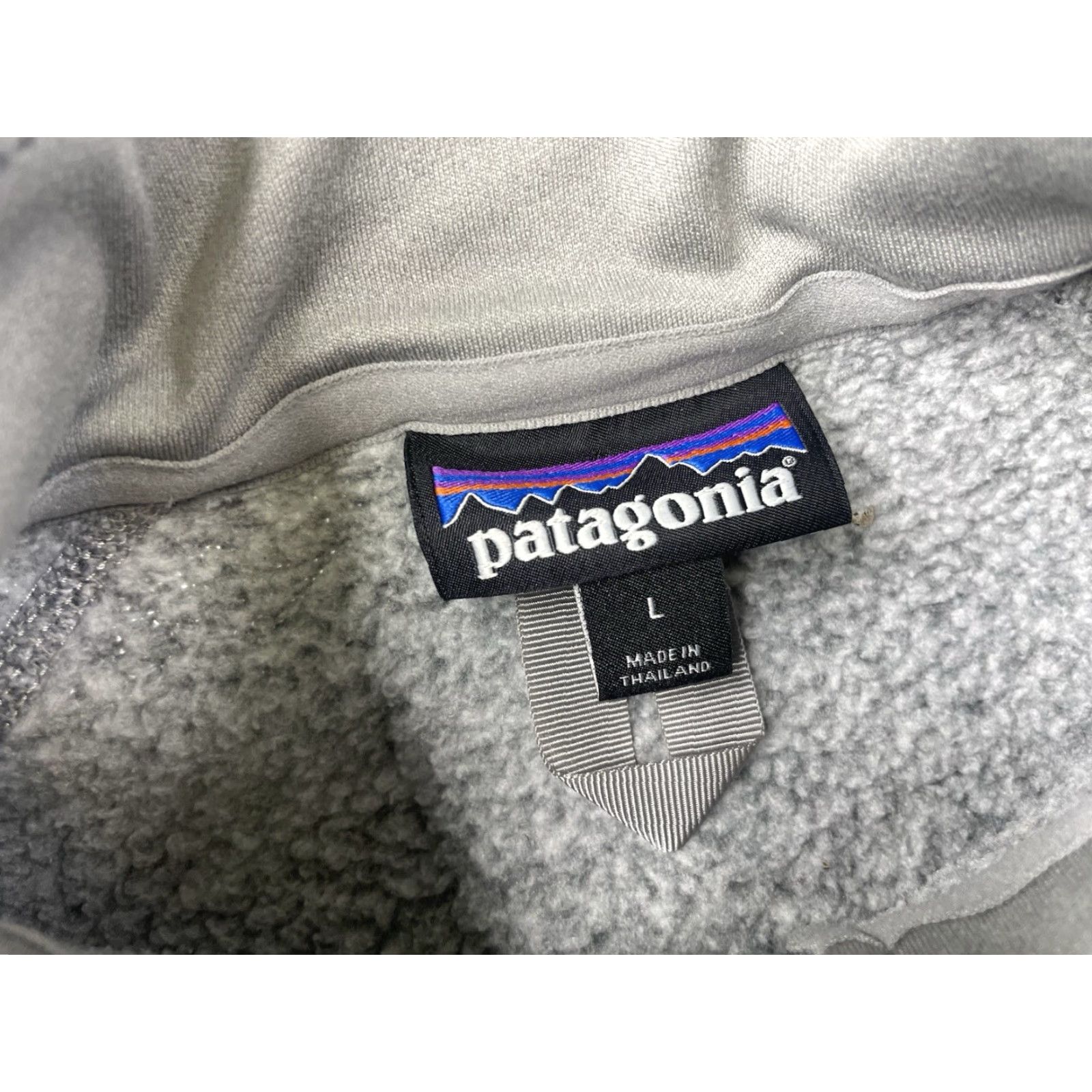Patagonia Patagonia Womens Large Gray Better Sweater 1/4 Zip Fleece Jacket Regular Women’s Jacket Size L / US 10 / IT 46 - 3 Thumbnail