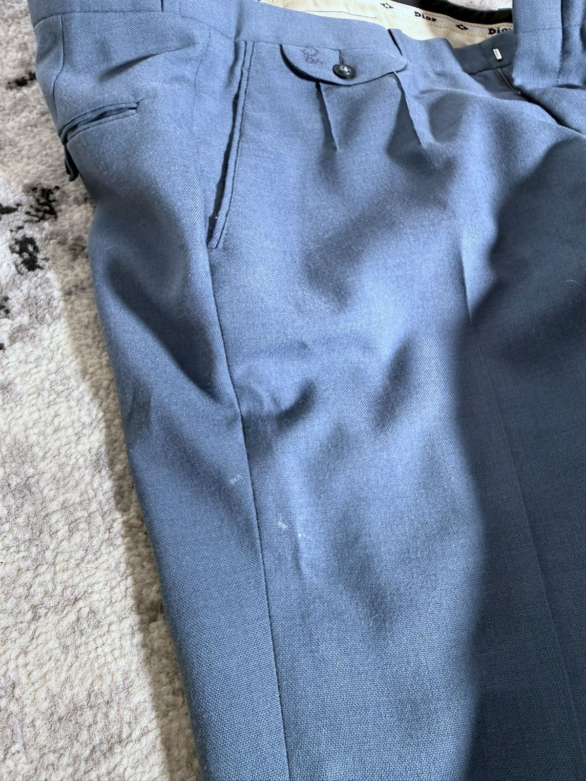 Dior Vintage Christian Dior Wool Blend Dress Pants Size US 34 / EU 50 - 7 Thumbnail