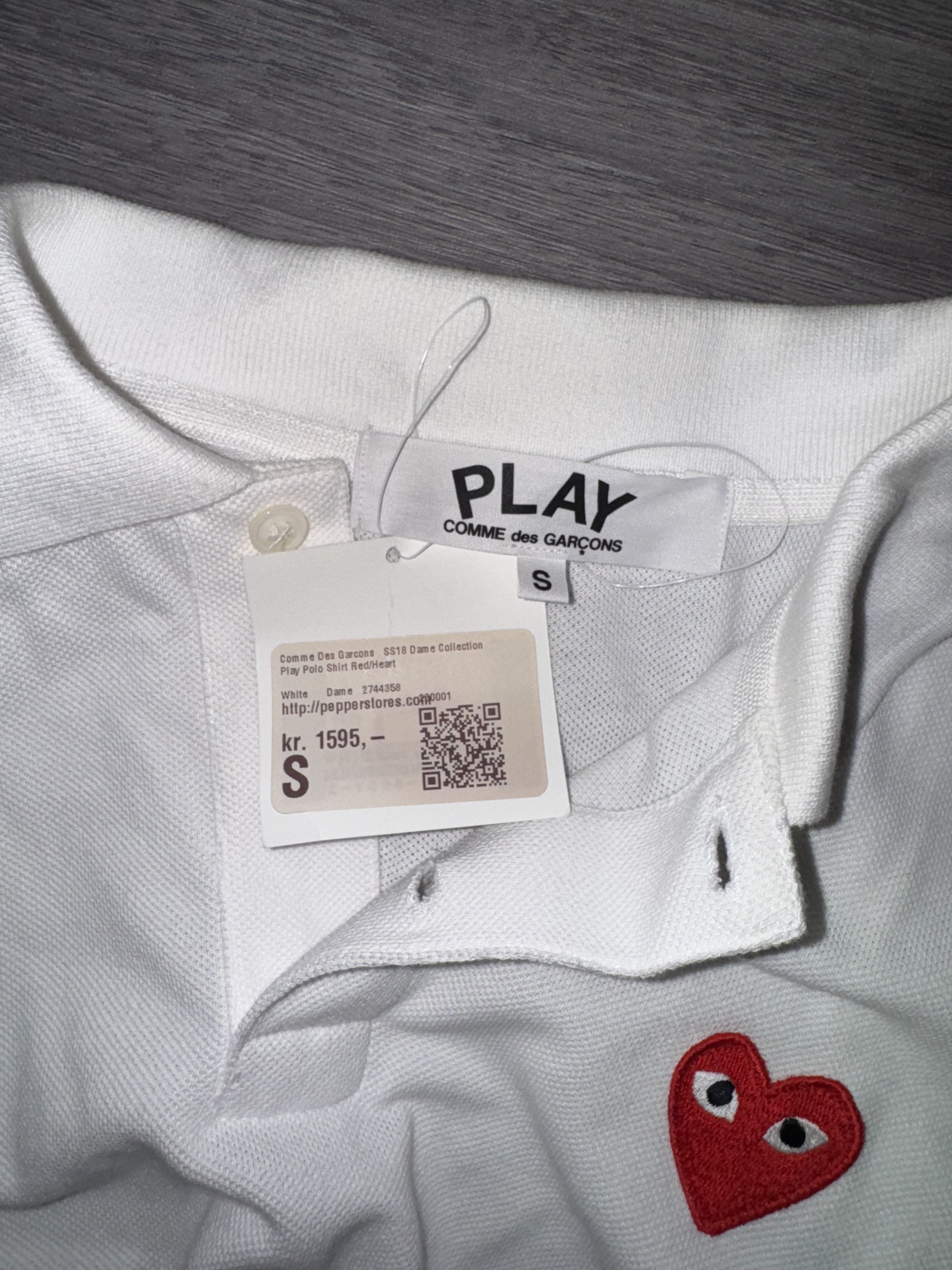 Comme des Garcons CDG - PLAY SHIRT RED/HEART Size M / US 6-8 / IT 42-44 - 8 Thumbnail