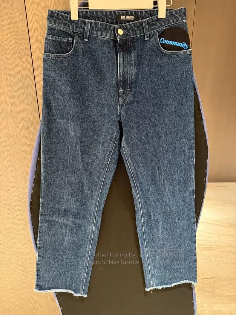 Raf Simons Raf Simons 21ss blue jeans Size US 34 / EU 50 - 3 Thumbnail