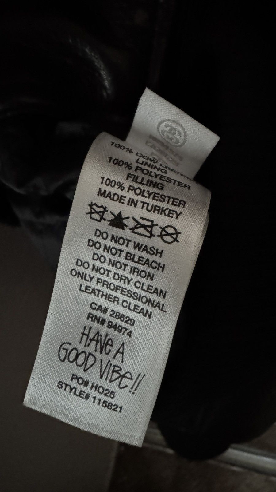 Stussy Stussy Leather Flight Jacket Size L Size US L / EU 52-54 / 3 - 5 Thumbnail