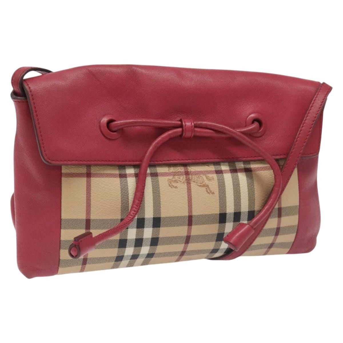 Burberry Burberry Flap Shoulder Bag Nova Check Coated Canvas Size ONE SIZE - 1 Thumbnail