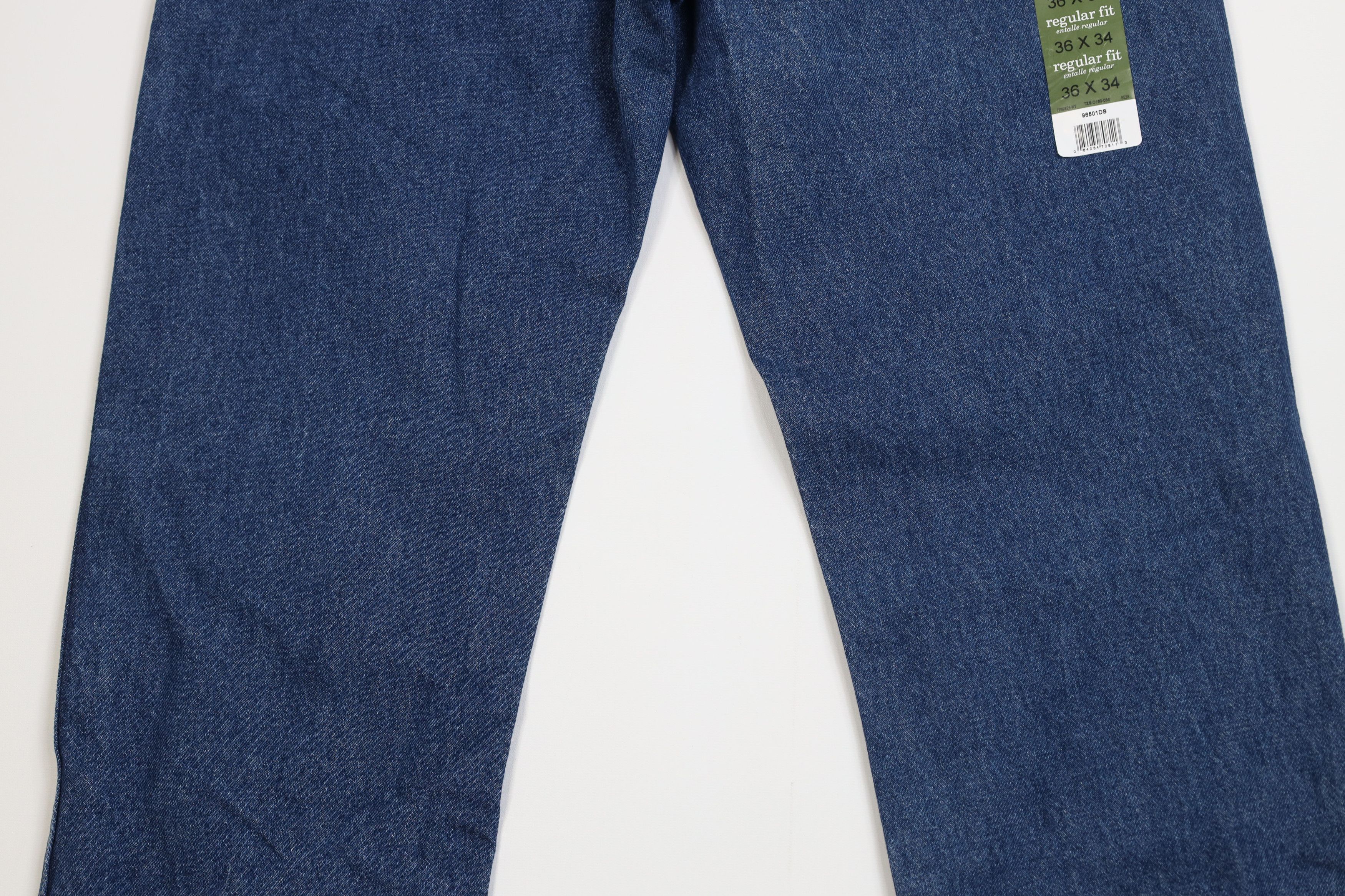 Wrangler Deadstock Vintage Y2K Wrangler Fit Straight Leg Denim Jeans Size US 36 / EU 52 - 10 Thumbnail