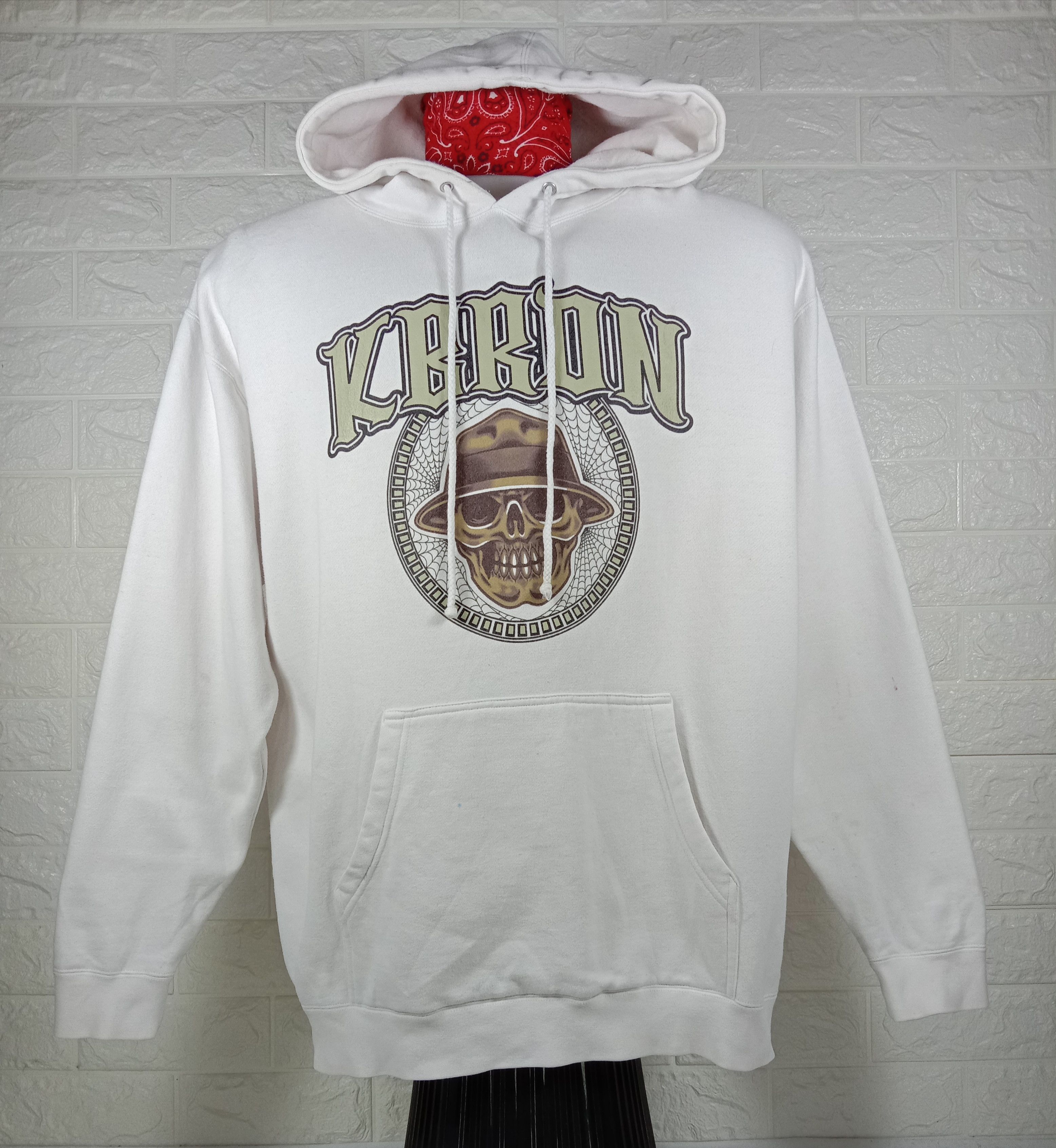 Japanese Brand Vintage KBRON Skulls Sweatshirt Size US L / EU 52-54 / 3 - 1 Thumbnail