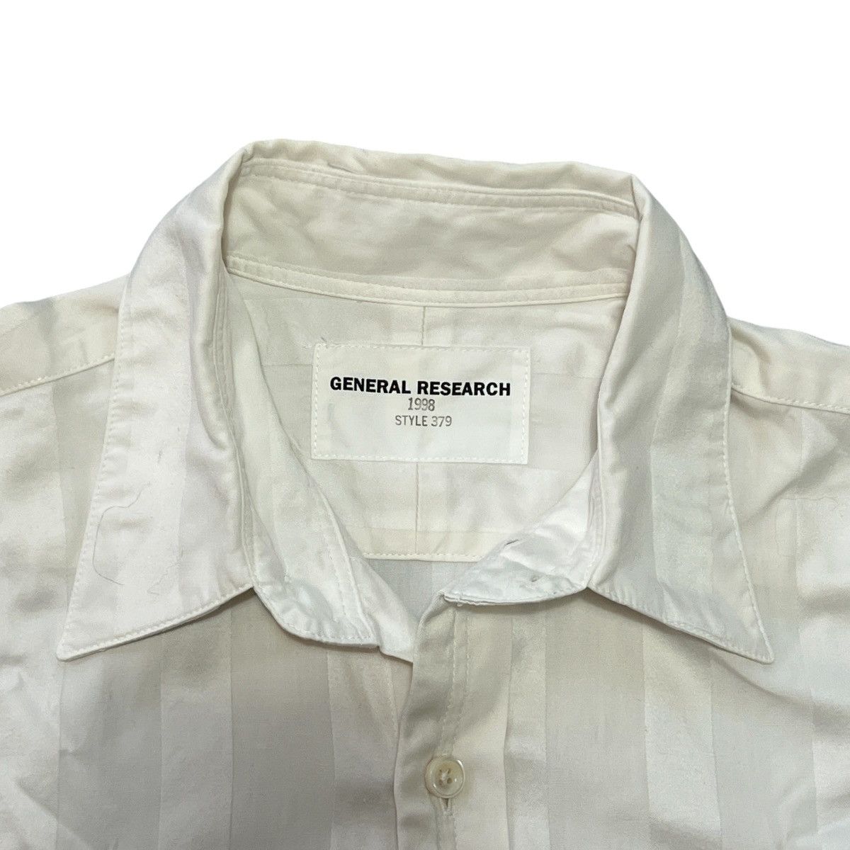 General Research GENERAL RESEARCH 1998 Parasite Vertical Stripes Shirt Size US L / EU 52-54 / 3 - 4 Thumbnail