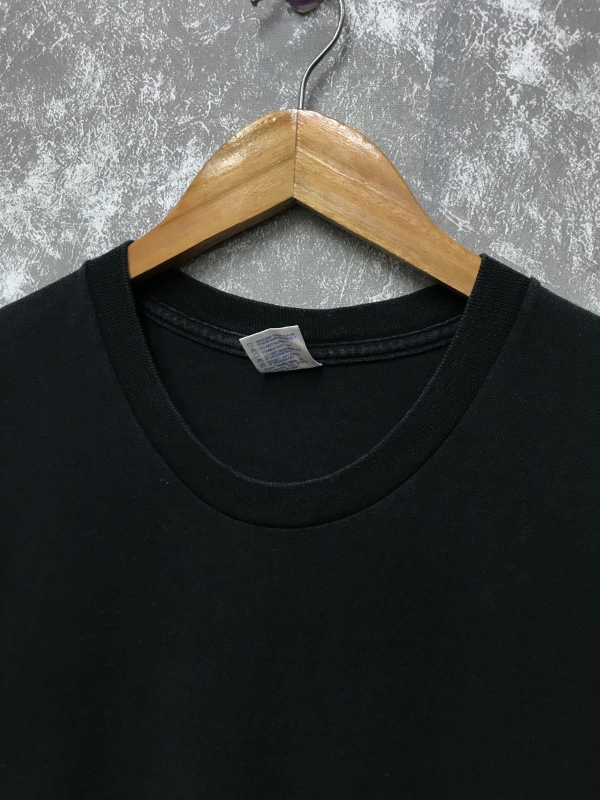 Other Vintage90s Blank Black Single Stitch T-shirt Size US M / EU 48-50 / 2 - 3 Thumbnail