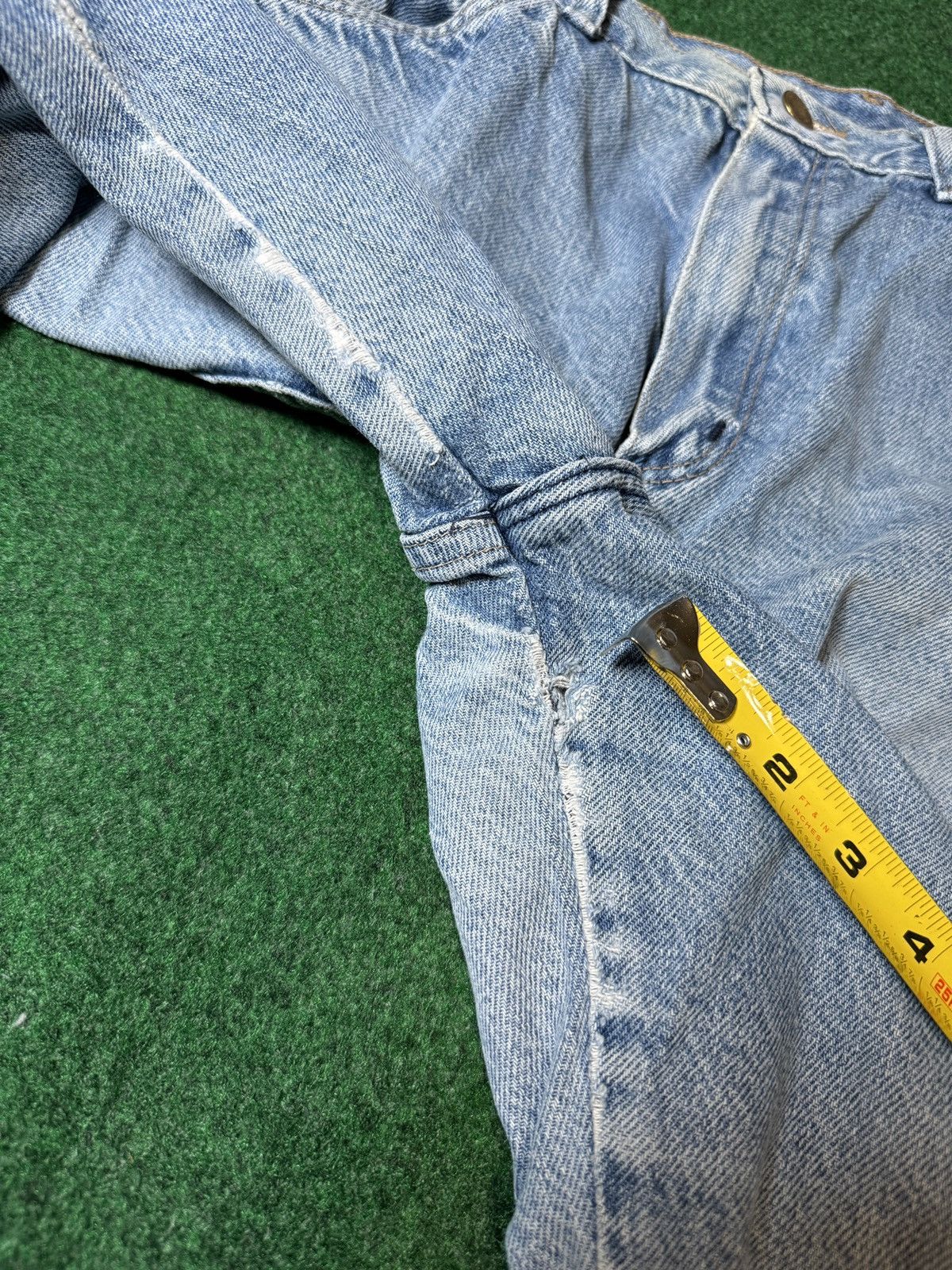 Vintage × Wrangler Vintage 80s 90s Wrangler Straight Leg Light Wash Faded Jeans Size 26" / US 2 / IT 38 - 10 Thumbnail