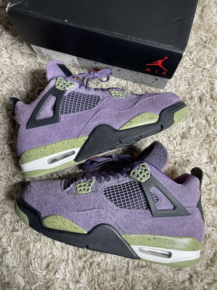 Jordan Brand Jordan 4 Canyon Purple Size US 11 / IT 41 - 2 Thumbnail