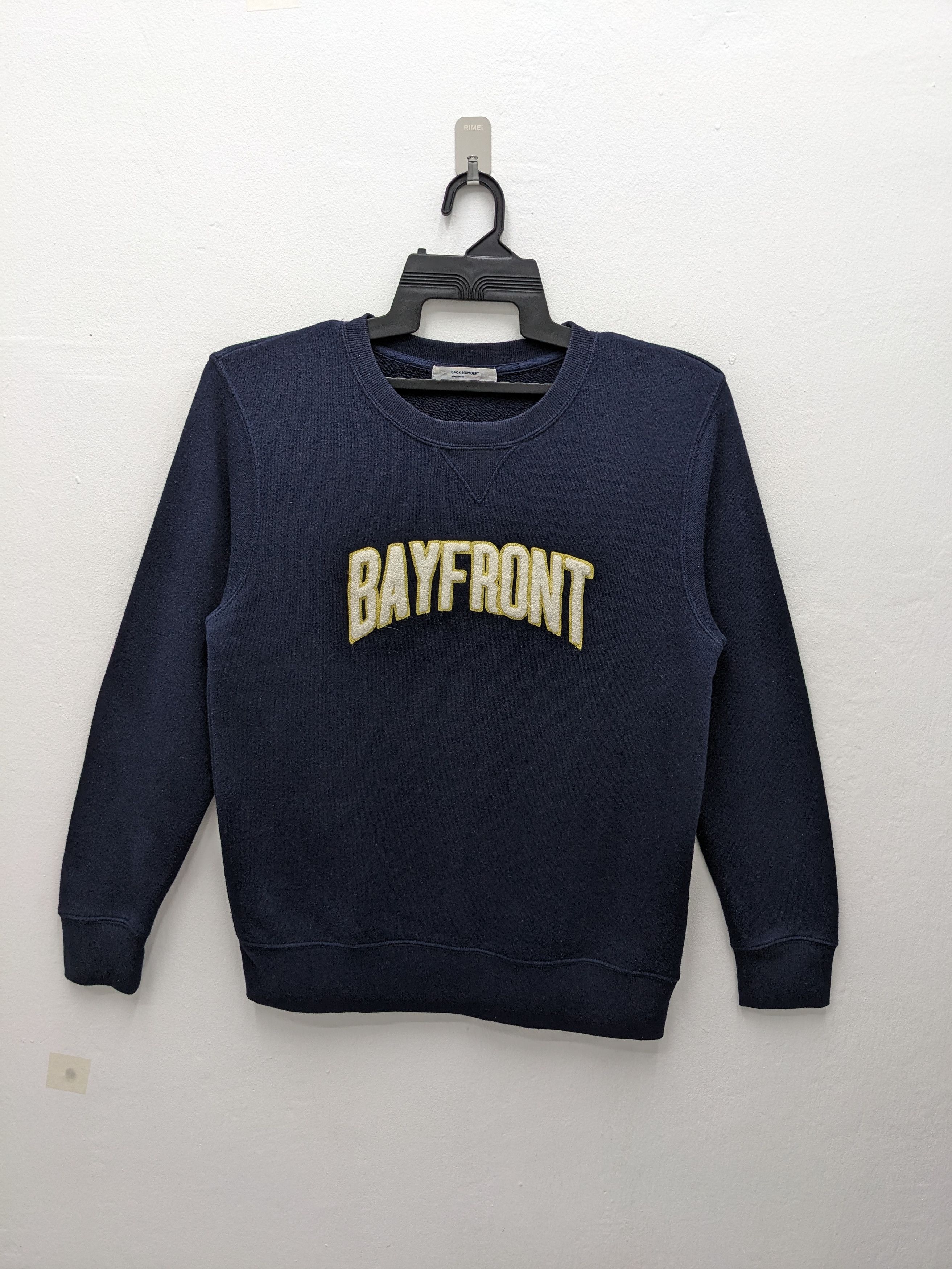 Japanese Brand Japanese Brand Back Number Bayfront Arched Crewneck Size US M / EU 48-50 / 2 - 2 Thumbnail