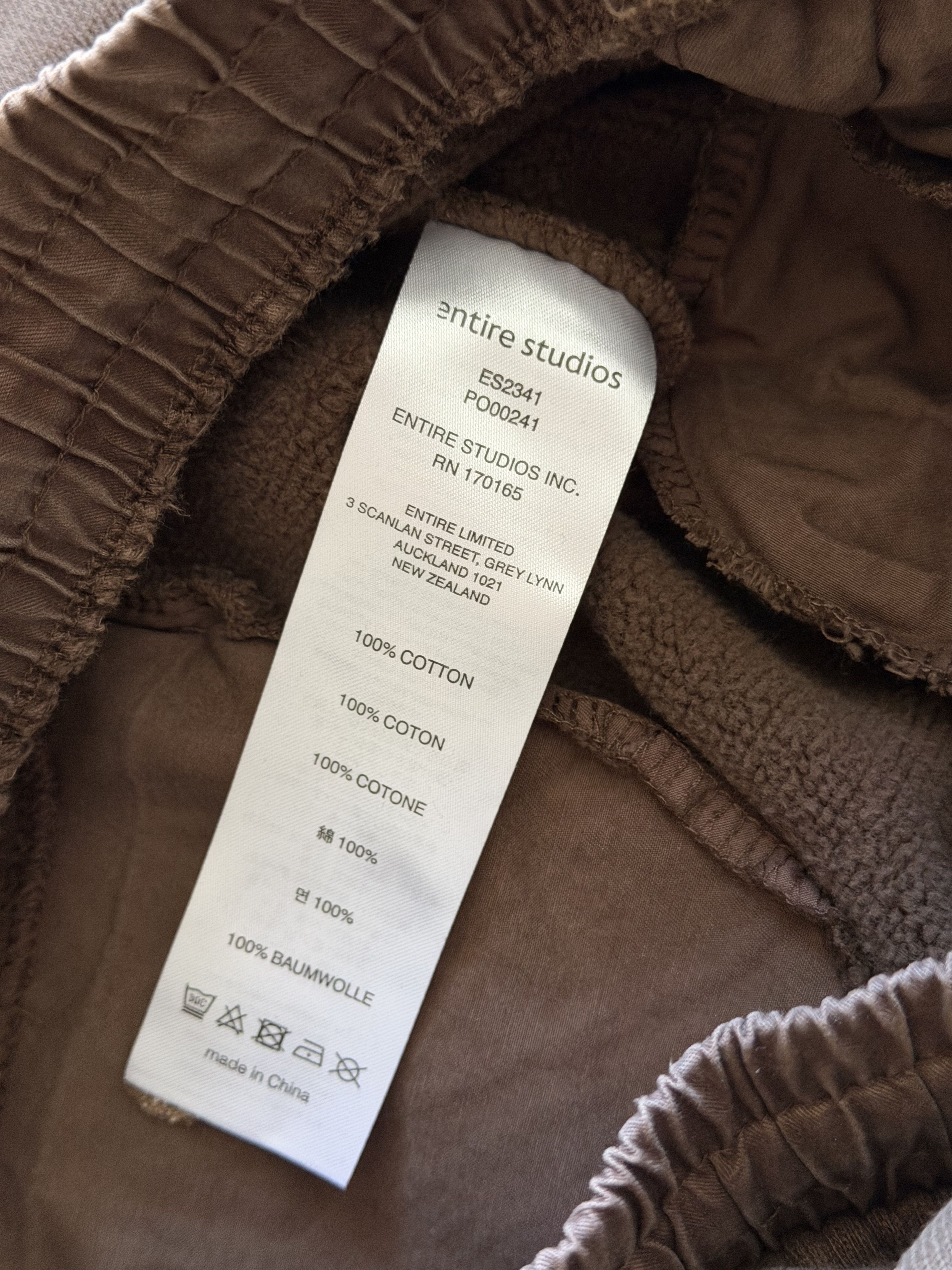 Entire Studios Entire Studios Utility Cargo Sweatpants in Brown Size US 32 / EU 48 - 7 Thumbnail